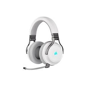 Corsair Virtuoso RGB Wireless High-Fidelity Gaming Headset - White