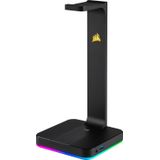 Corsair - ST100 RGB - Headset Stand - Zwart - Aluminium - 7.1 Virtual Surround Sound