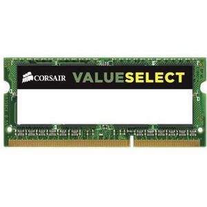Corsair - ValueSelect - RAM - Zwart - 1 x 4GB, 1600 MHz, DDR3 SO-DIMM