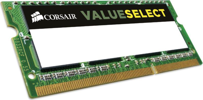 Corsair - 8GB - RAM - Zwart - DDR3L 1600MHz SO-DIMM