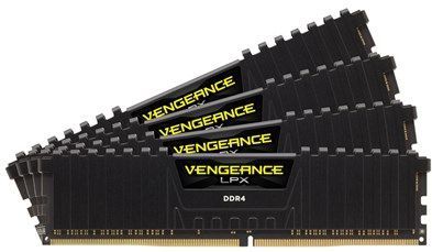 Corsair - Vengeance LPX - RAM - Zwart - 4 x 8GB - 2666 MHz - DDR4