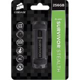 Corsair Survivor Stealth (V2) USB stick 256 GB