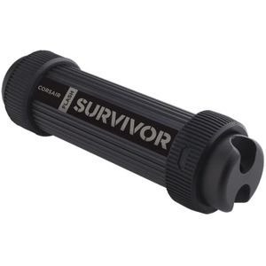 Corsair Overlevende Stealth (256 GB, USB A, USB 3.0), USB-stick, Zwart