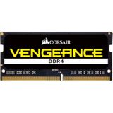 Corsair Vengeance SODIMM 8GB (1 x 8 GB) DDR4 2400 MHz CL16 geheugen voor notebooks (ondersteunt Intel Core™ i5 en i7 van de 6e generatie), zwart