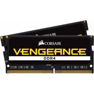 Corsair Vengeance SODIMM 8GB (1x8GB) DDR4 2400MHz CL16 Speicher für Laptop/Notebooks (Unterstützung für Intel Core™ i5 und i7 Prozessoren der 6. Generation) Schwarz
