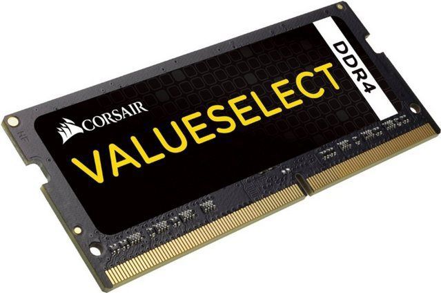 Corsair - Laptopgeheugen - ValueSelect - CMSO8GX4M1A2133C15 - 8GB - DDR4 - SODIMM - 2133 MHz - 1 x 8 GB