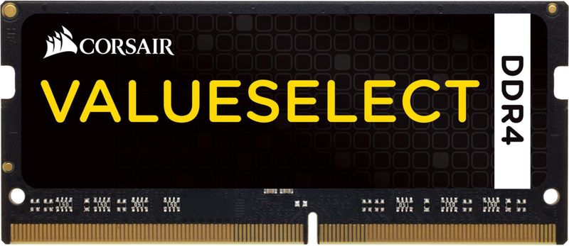Corsair - ValueSelect - RAM - Zwart - 1 x 16GB - 2133 MHz - DDR4 SO-DIMM