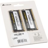 Corsair - Waarde Selecteren - RAM - Zwart - 2 x 8GB - 2133 MHz - DDR4 SO-DIMM