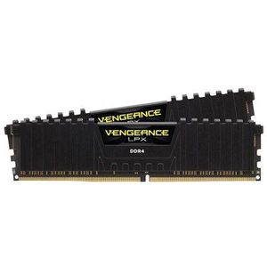 Corsair Vengeance LPX (2 x 16GB, 2400 MHz, DDR4 RAM, DIMM 288 pin), RAM, Zwart