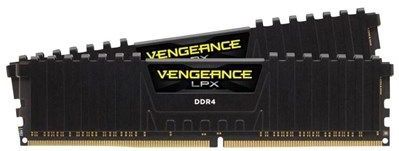 Corsair Vengeance LPX 16 GB (2 x 8 GB) DDR4 2666 MHz C16 XMP 2.0 krachtig werkgeheugen, zwart