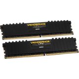 Corsair Vengeance LPX (2 x 16GB, 2133 MHz, DDR4 RAM, DIMM 288 pin), RAM, Zwart