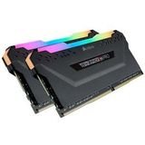 Corsair Vengeance RGB PRO - Enthousiaste Memory Kit (16GB (2x8GB), DDR4, 3200MHz, C16, XMP 2.0) - Zwart