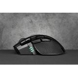 Corsair IRONCLAW RGB WIRELESS Gaming Mouse gaming muis 100 - 18,000 dpi, Bluetooth + LE, RGB leds