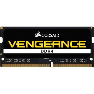 Corsair Vengeance SODIMM 8GB (1x 8GB) DDR4 2666MHz CL18 Notebooks geheugen (ondersteunt Intel Core™ i5 en i7 6e generatie), zwart