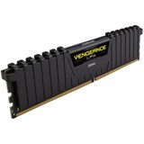 Corsair Vengeance LPX, 16GB (1 x 16 GB) DDR4, 3000 MHz, C16, XMP 2.0, geheugenset - zwart