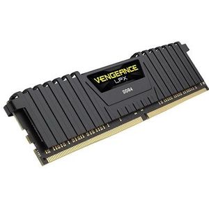 Corsair CMK16GX4M1D3000C16 Vengeance LPX 16 GB (1 x 16 GB) DDR4 3000 MHz C16 XMP 2.0 hoogwaardige desktopgeheugenkit - zwart