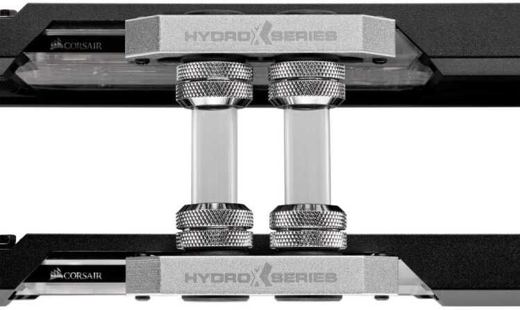 Corsair - Hydro X Series XT - Hardline Multikaartenset - Zwart - Voorgesneden voor SLI en CrossFire X