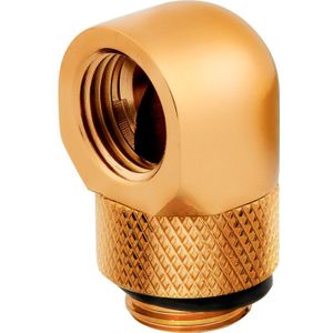 Corsair Hydro X Series - Set van 2 - 90 Graden Draaibare Adapters - G1/4 BSPP Poortdraad - Massief Messing