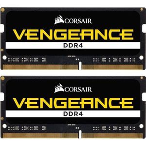 Corsair Vengeance SODIMM 32 GB (2 x 16 GB) DDR4 2400 MHz CL16 laptopgeheugen (ondersteunt Intel Core™ i5 en i7 van de 6e generatie) zwart