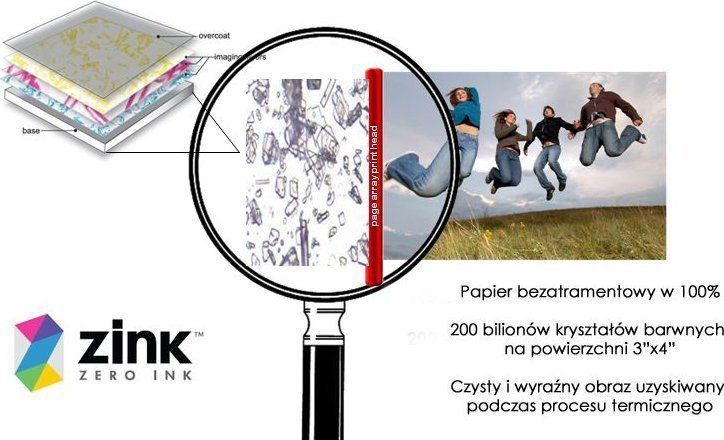 HP - Sprocket - Fotopapier - Zelfklevend - 8,9 x 10,8 cm - 20 Vellen