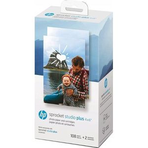 HP - Sprocket - Fotopapier - Wit - 2 Cartridges & 108 Prints