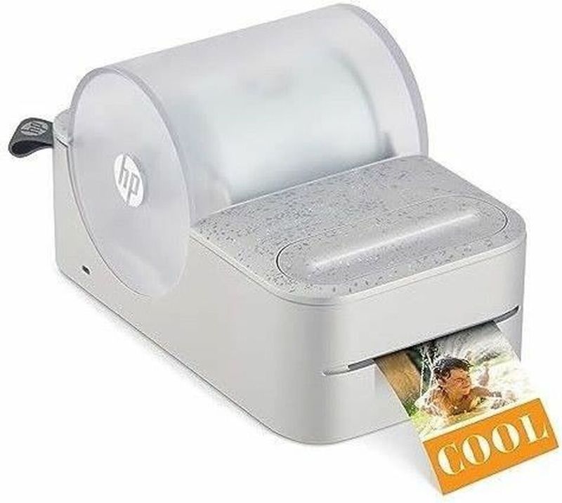 HP - Sprocket Panorama - Instant Fotoprinter - Grijs - Draagbaar - 2" x 0,5"