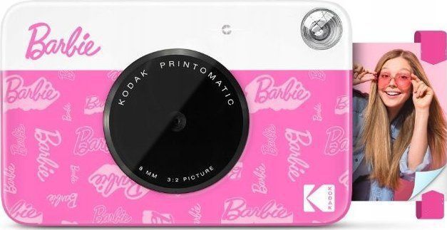 Kodak - Printomatic Barbie Camera - Instant Printing - Pocket Printer