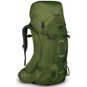 osprey aether 55 hiking backpack green