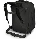 Osprey Unisex Transporter Global Carry-On Bag Duffel voor volwassenen, zwart, Eén maat