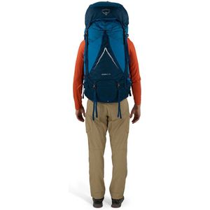 Osprey - Trekkingrugzakken - Atmos AG LT 65 Night Shift/Scoria voor Heren - Maat L\/XL - Blauw