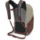 Osprey Quasar rugzak 49 cm laptopvak sawdust tan-raisin red