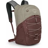 Osprey Quasar rugzak 49 cm laptopvak sawdust tan-raisin red