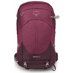 Osprey Sirrus 34 Wandelrugzak voor vrouwen Elderberry Purple/Chiru Tan O/S