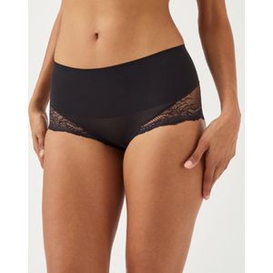 Spanx Undie Tectable Lace Hi Hipster Zwart