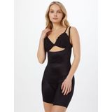SPANX Thinstincts 2.0 medium corrigerende Open-Bust Mid-Thigh bodysuit zwart