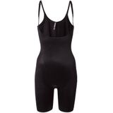 SPANX Thinstincts 2.0 medium corrigerende Open-Bust Mid-Thigh bodysuit zwart