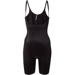 SPANX - Thinstincts 2.0 - Corrigerende Bodysuit - Zwart - Open-Bust Mid-Thigh