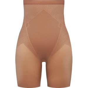 Spanx - Thinstincts 2.0 - Hoge Corrigerende Short - Café au Lait - Medium Compressie