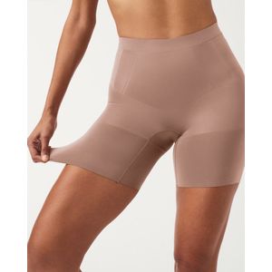 Spanx Oncore - Mid-Thigh Short - Kleur Cafe au Lait - Maat Small