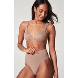 SPANX Ecocare Seamless Shaping seamless medium corrigerende string donkerbeige
