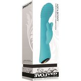 Evolved Aqua Bunny duo vibrator