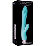 Adam & Eve - Eve's rechargeable pulsating dual massager - Pulserende duo vibrator