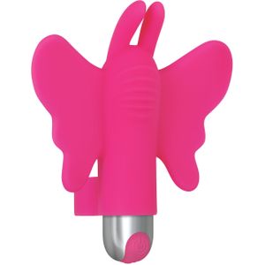 Evolved - My Butterfly - Bulletvibrator met vlinder en vingerring