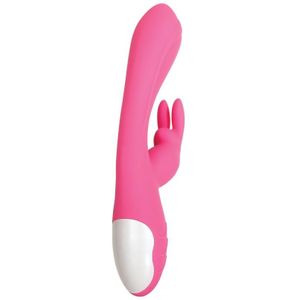 Evolved duo G-spot vibrator met rabbit