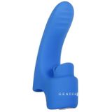 Evolved - Flick It Vinger Vibrator - Blauw