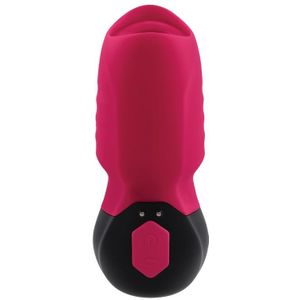 Evolved - Body Kisses Vibrator - Rood/Zwart