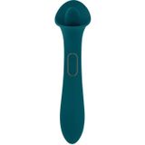 Playboy - True Indulgence G-spot Vibrator Groen - Likkende Tong Vibrator - G-spot Vibrator - Orale Sex Vibrator