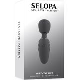 Mini Wand Vibrator Buzz One Out Selopa