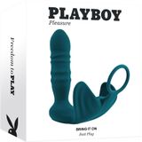 Playboy – Bring it on – vibrerende buttplug met penisring en balvibrator
