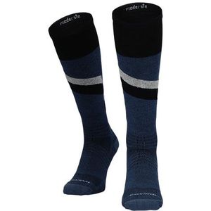 Sockwell - Men Steep - Skisok - Denim - Schoenmaat 39 - 43